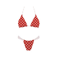 Italian Summer Bikini Set - Red