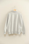 Heather Grey Collar Neck Oversized Pullover