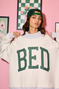 Reversible Gym X Bed Mockneck Sweatshirt