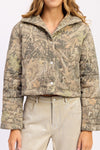 Woodland Camo Puffer Jacket