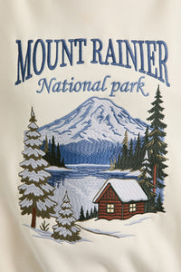 Mount Rainer Embroidered Sweatshirt
