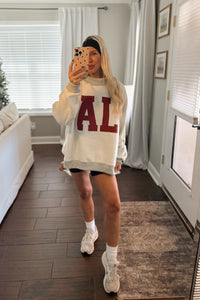 Reversible Alabama X AL Mock neck Sweatshirt