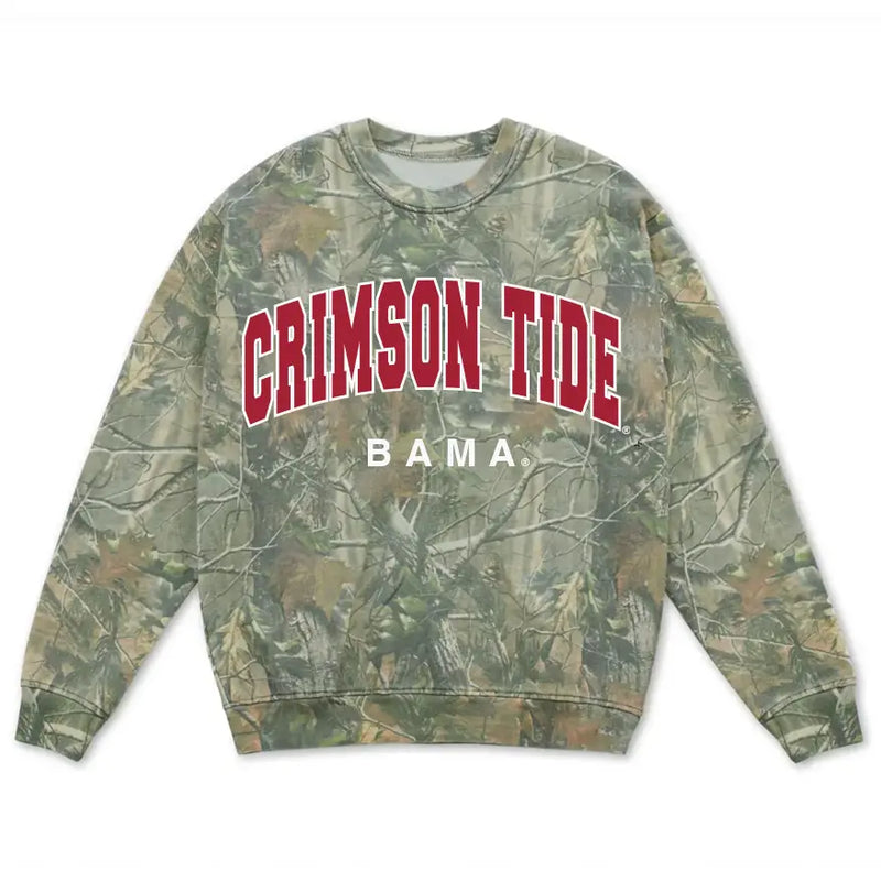 Crimson Tide Camo Graphic Sweatshirt