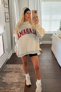 Reversible Alabama X AL Mock neck Sweatshirt