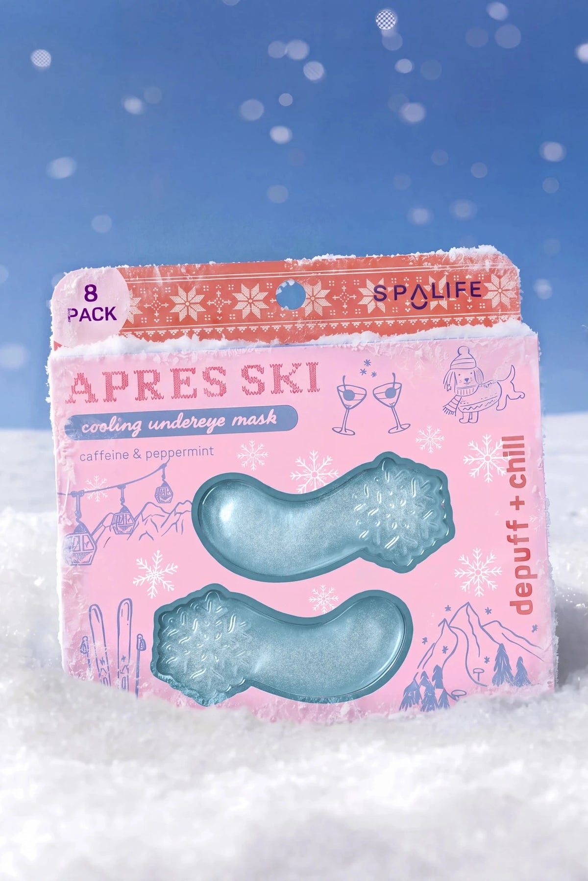 Apres Ski Cooling Under Eye Patches