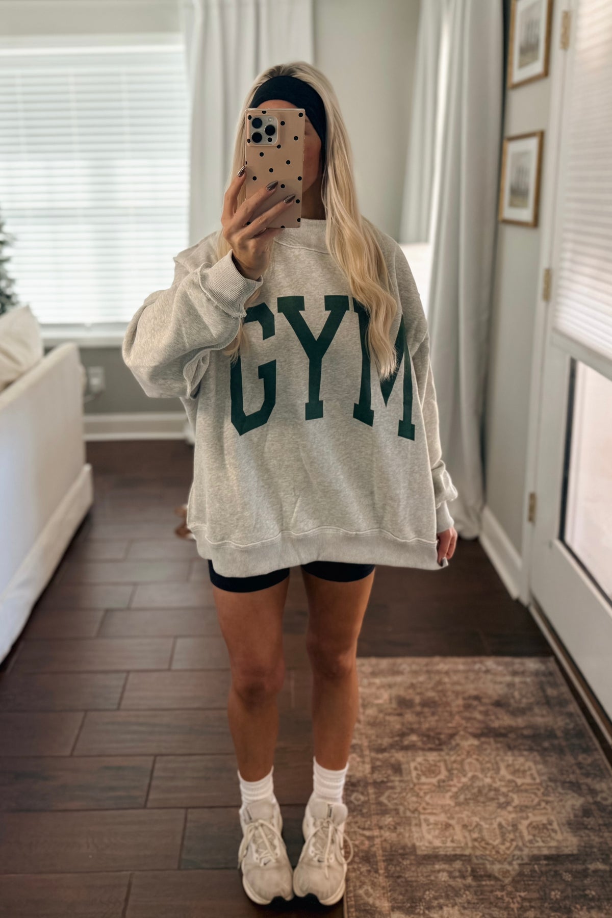 Reversible Gym X Bed Mockneck Sweatshirt