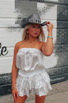 Black Bride Cowboy Hat