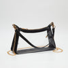 Clear Curved Crossbody Bag