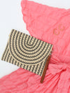 Brown Woven Raffia Clutch - Shop Beach Accessories At Kendry Boutique 