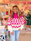 Pink Fair Isle Sweater