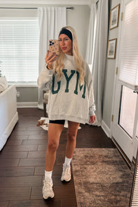 Reversible Gym X Bed Mockneck Sweatshirt