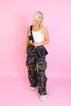 Camo Zip Pocket Cargo Pants - Shop Baddie Aesthetic Outfits At Kendry Boutique 