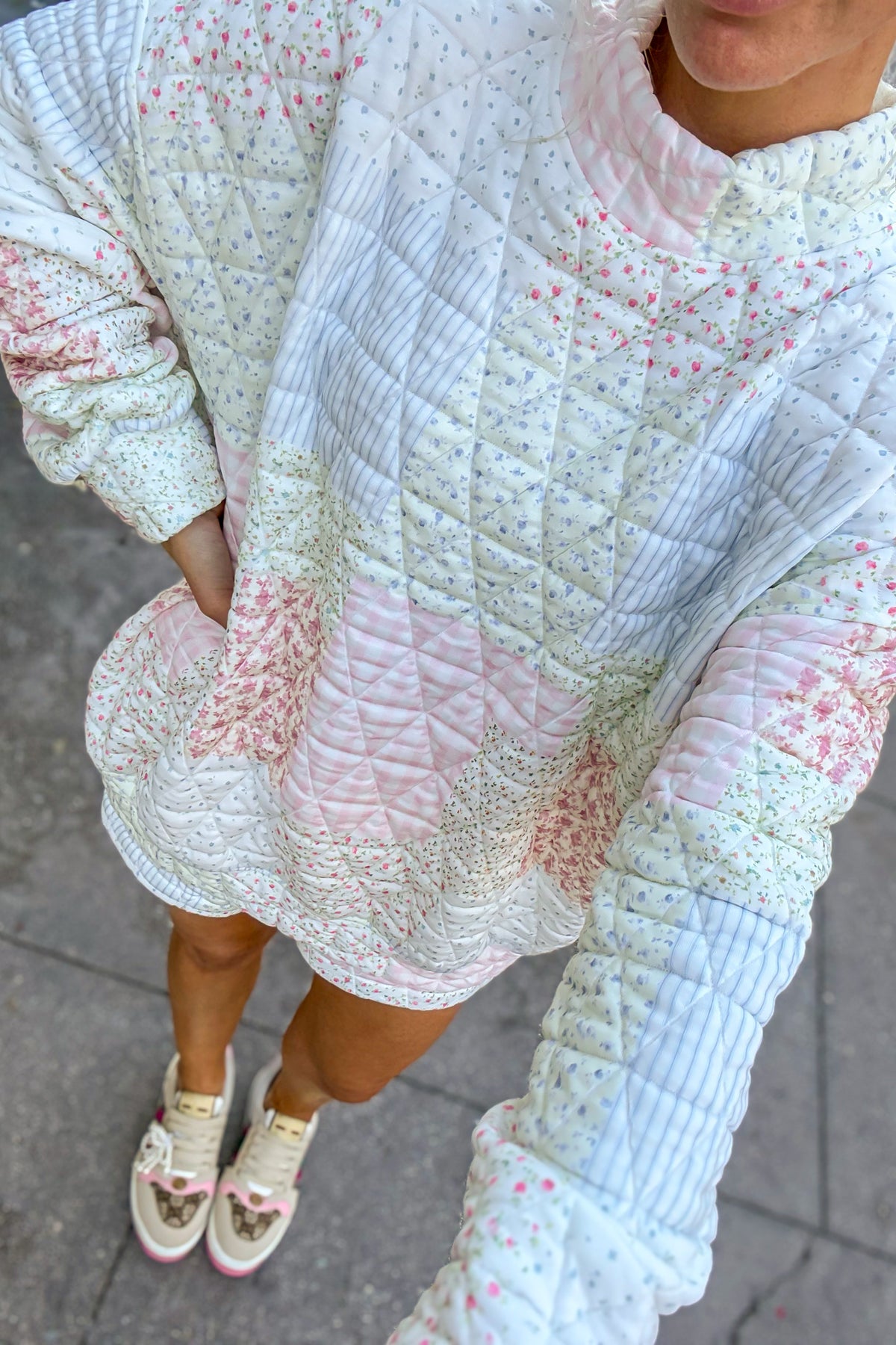 Quilted Lounge Shorts