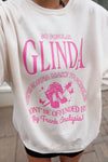 Cream and Pink Glinda Wicked Sweatshirt