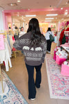 Weekend At The Cabin Brown Fair Aisle Sweater