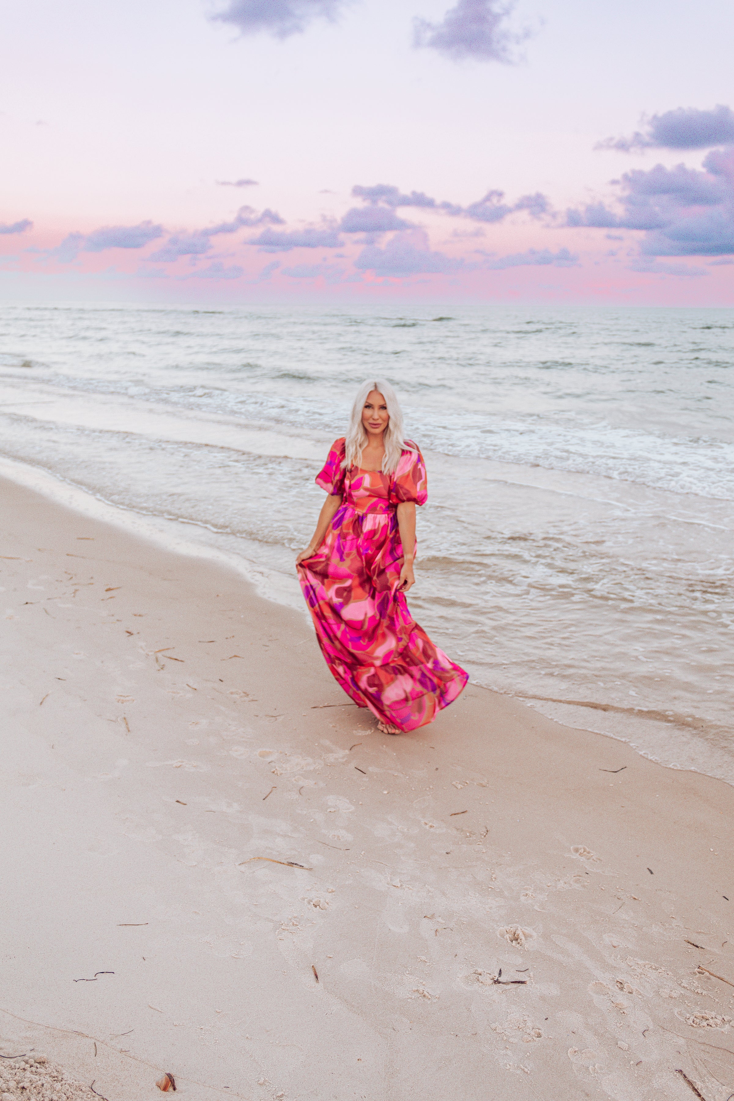 Fall Florals Puff Sleeve Maxi Dress - Shop Kendry Collection Boutique Fall Florals Puff Sleeve Maxi Dress - Shop Kendry Collection Boutique