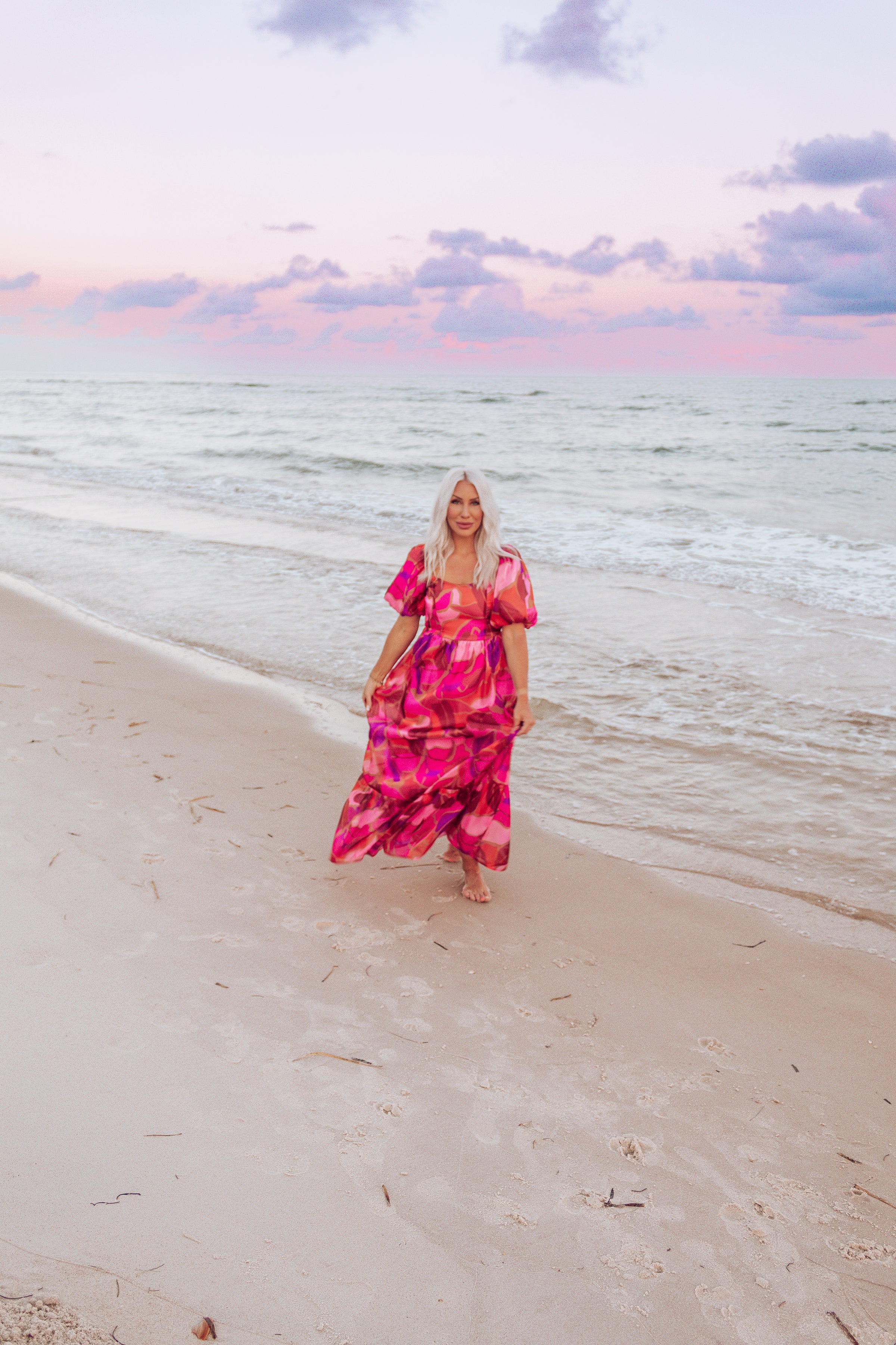 Fall Florals Puff Sleeve Maxi Dress - Shop Kendry Collection Boutique Fall Florals Puff Sleeve Maxi Dress - Shop Kendry Collection Boutique
