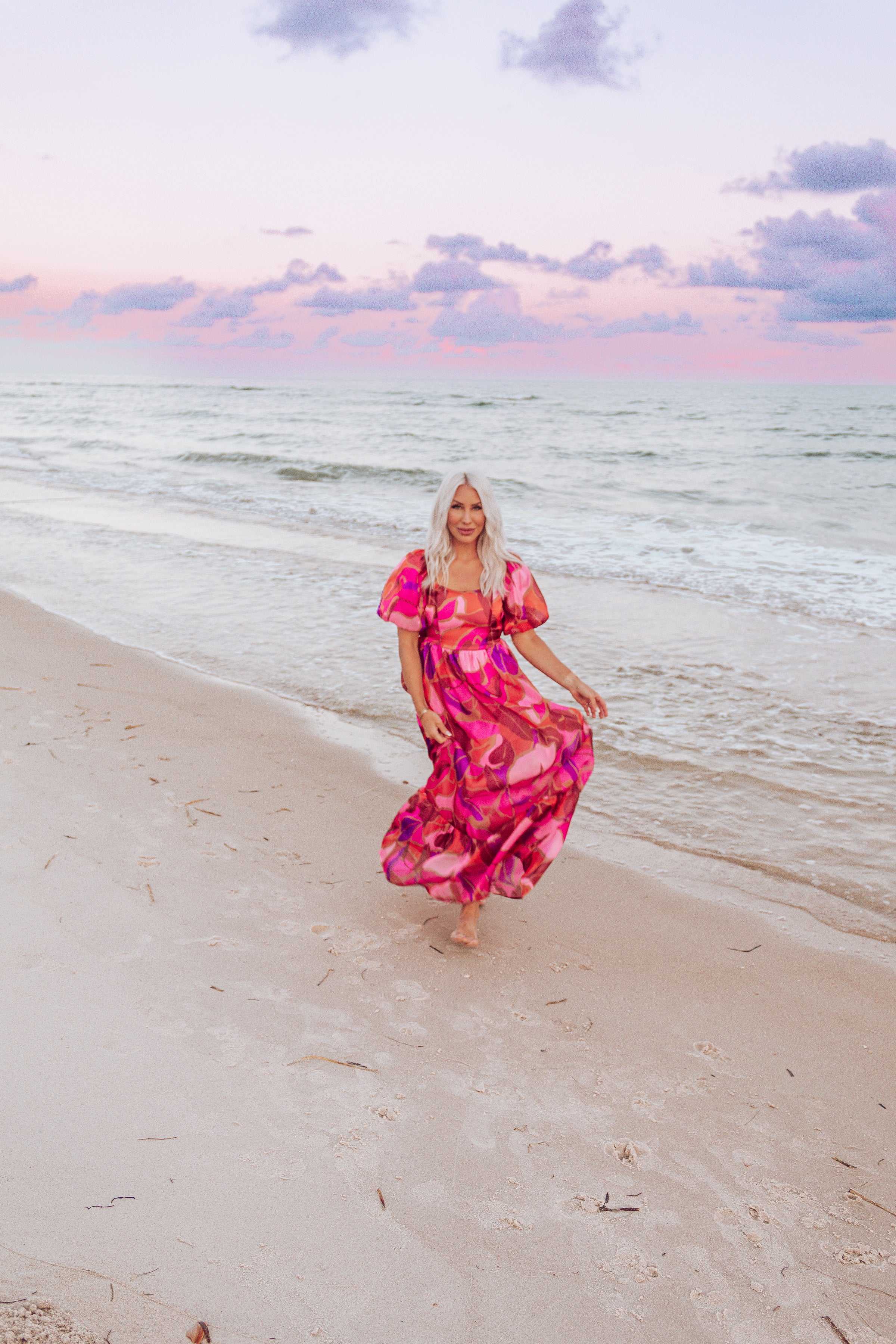 Fall Florals Puff Sleeve Maxi Dress - Shop Kendry Collection Boutique Fall Florals Puff Sleeve Maxi Dress - Shop Kendry Collection Boutique