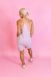Hottie Purple Pocketed Romper - Shop Sporty Rompers Now At Kendry Collection Boutique