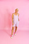 Hottie Purple Pocketed Romper - Shop Sporty Rompers Now At Kendry Collection Boutique
