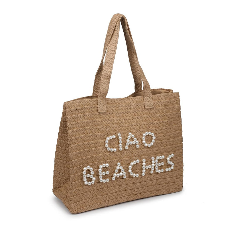 Caio Beaches Straw and Pearl Beach Tote