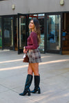 Asymmetrical Button Knit Top