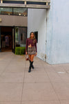 Asymmetrical Button Knit Top