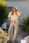 Ivory Crochet Crop Top