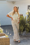 Ivory Crochet Crop Top