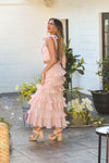 See You In Mykonos Ruffle Maxi Skirt Set | Kendry Boutique