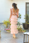 See You In Mykonos Ruffle Maxi Skirt Set | Kendry Boutique