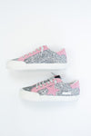 Ilana Silver Glitter Vintage Havana Low Top Sneaker