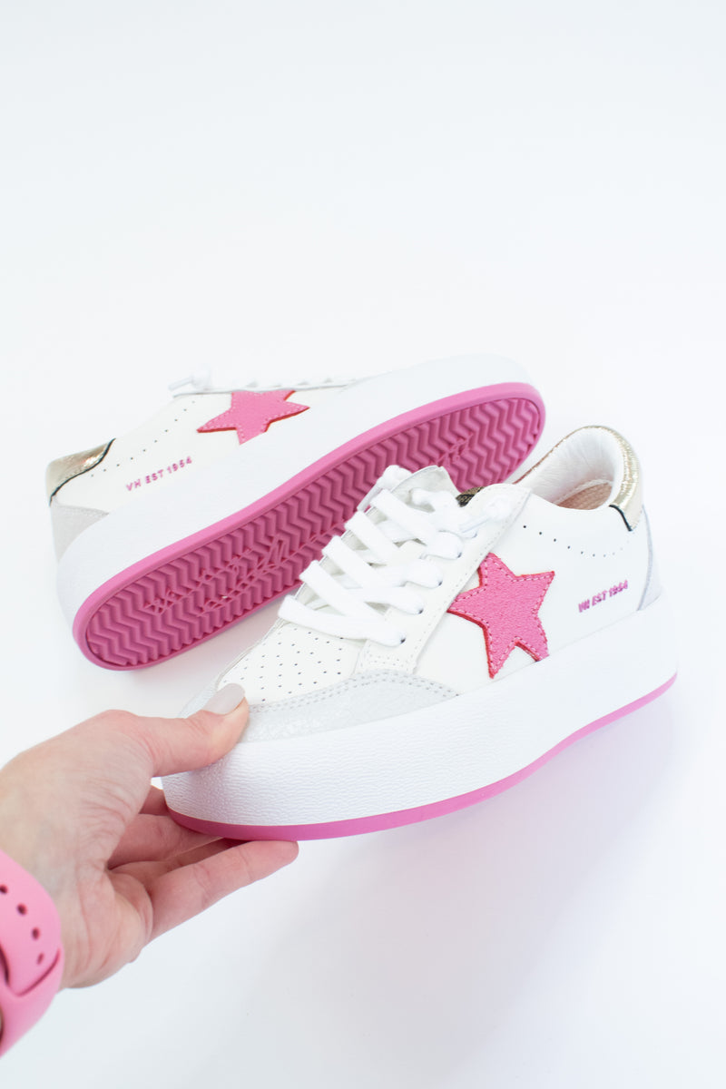 Ream Pink Multi Vintage Havana Low Top Sneaker