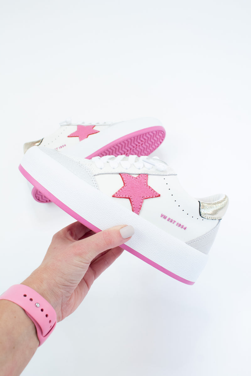 Ream Pink Multi Vintage Havana Low Top Sneaker