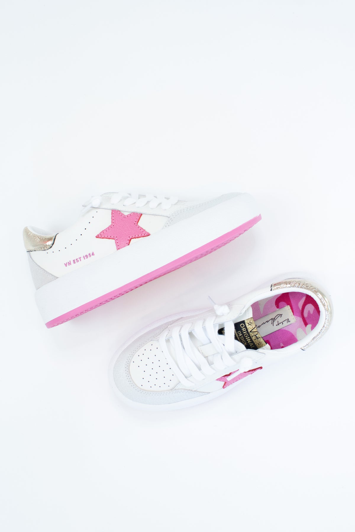 Ream Pink Multi Vintage Havana Low Top Sneaker