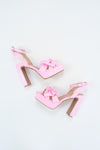 Harmonic Pink Bow Heels