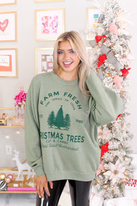 Green Farm Fresh Sweatshirt