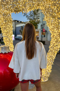 Ivory Bell Sleeve Sweater