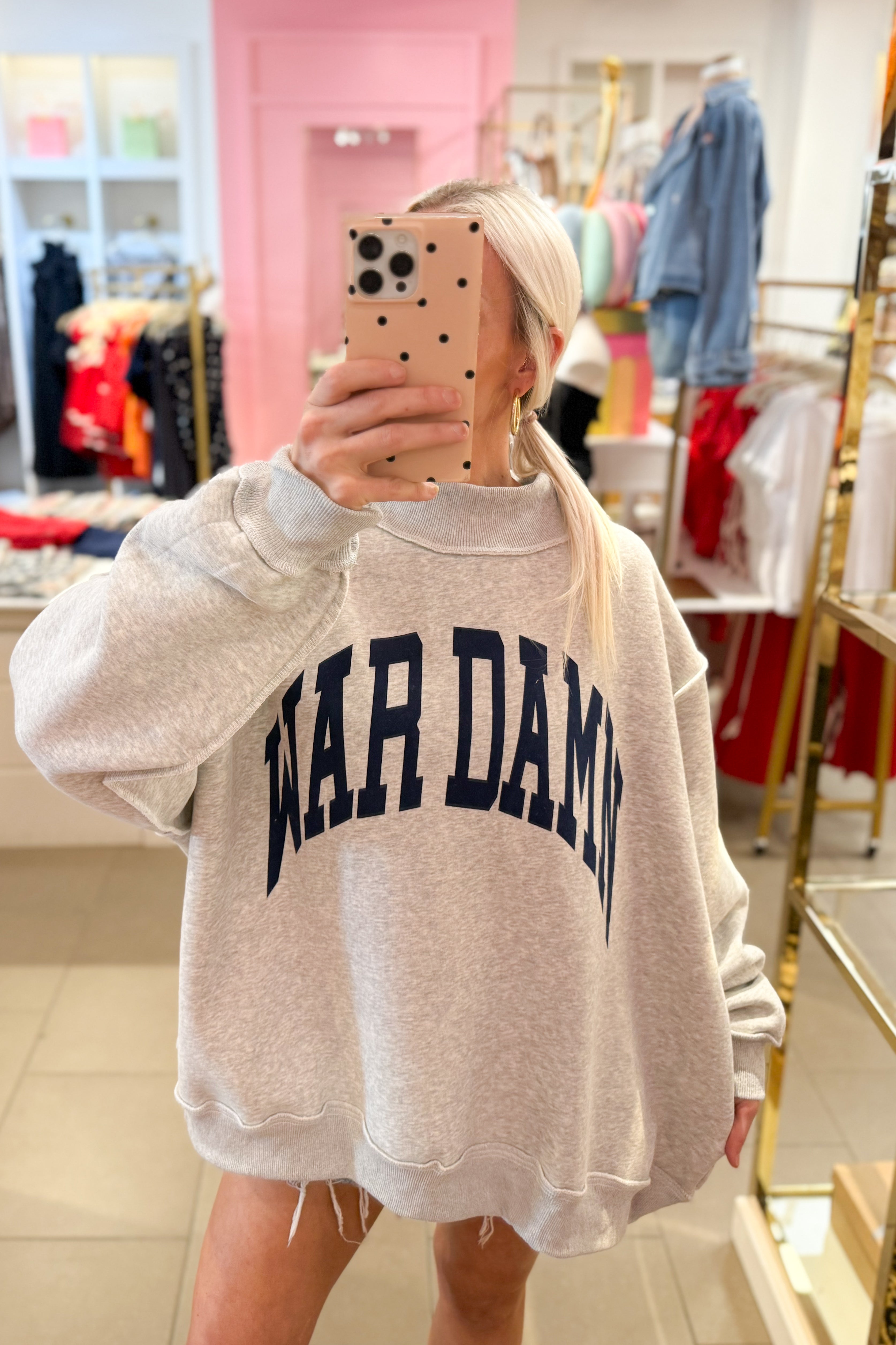 トップス museum of daily layered henry neck sweat Camo Thermal Henry neck L/S Tee – YZ