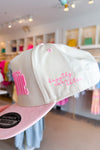 Pink Trophy Wife Embroidered Trucker Hat