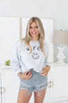 Grey Wifey Letter Patch Crewneck - Shop Kendry Collection Boutique