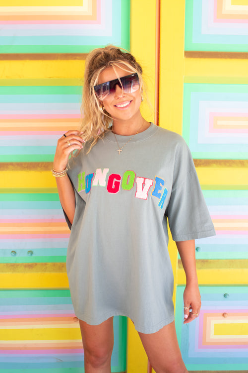 Hungover Patch Graphic Tee
