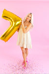 Metallic Gold Mini Dress - Shop Trendy Birthday Outfits Now At Kendry Boutique
