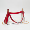 Clear Curved Crossbody Bag