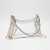 Clear Curved Crossbody Bag