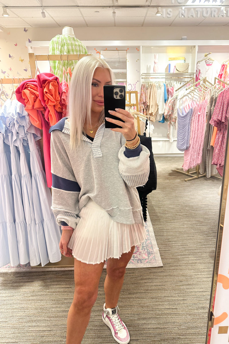 White Pleated Tennis Skirt - Kendry Collection Boutique