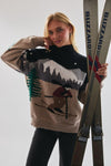 Hit The Slopes Mock Neck Sweater