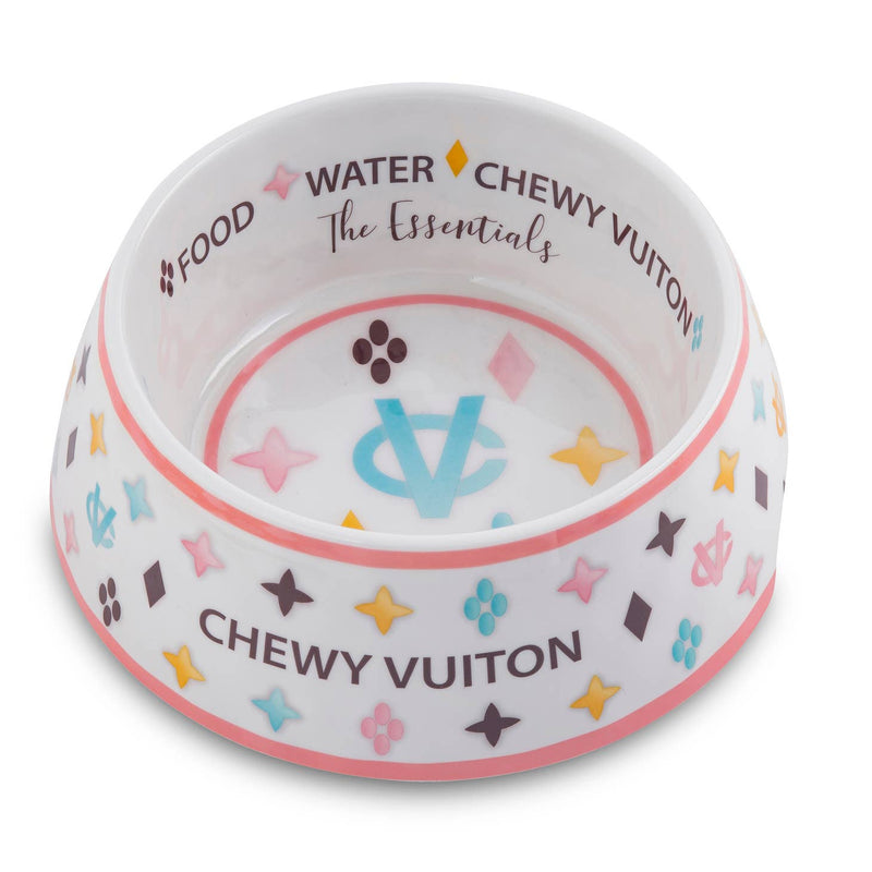 Large Cute Pastel Pattern Dog Bowl