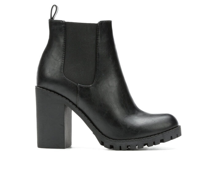 Black Glove Chelsea Booties
