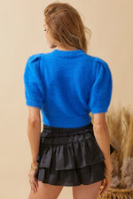 Black Ruffle Tiered Skort